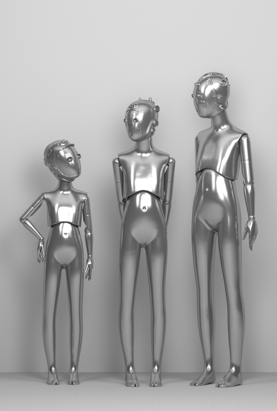 dynamic effect kids mannequins