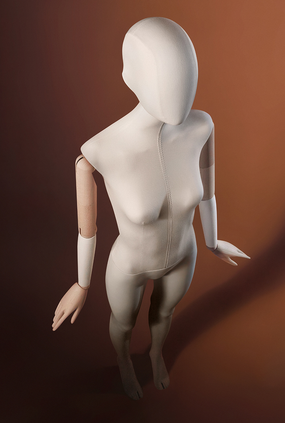 articulated woman mannequin